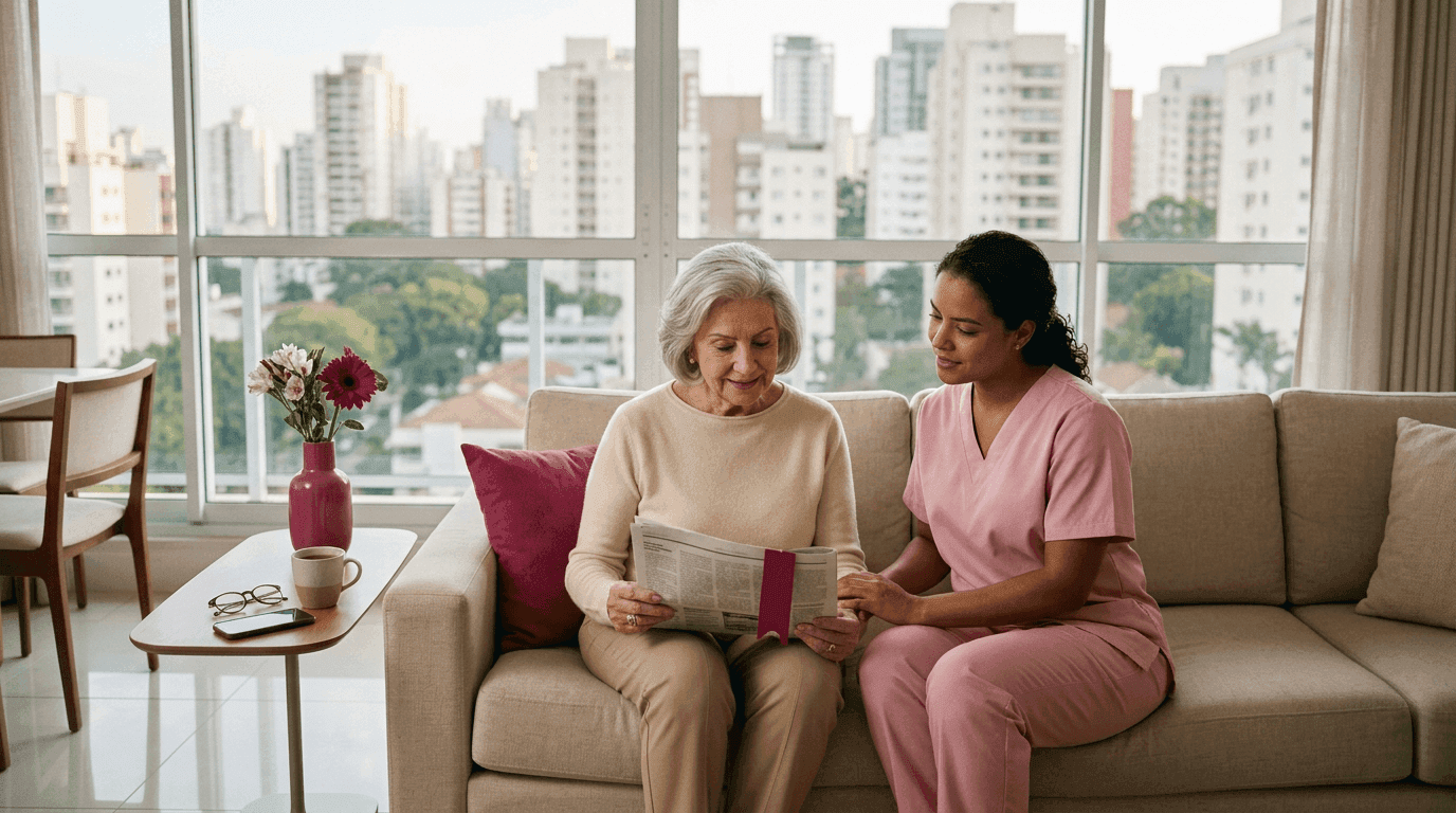 Cuidador de idosos em São Paulo: como encontrar e contratar com segurança